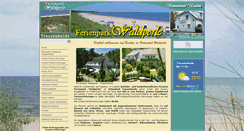 Desktop Screenshot of ferienpark-waldperle.de